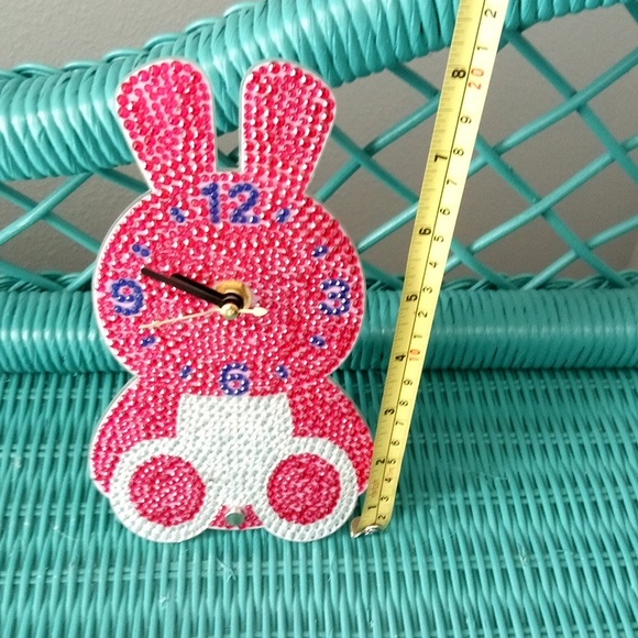 New Handmade Rabbit Clock - Picture 3 of 4